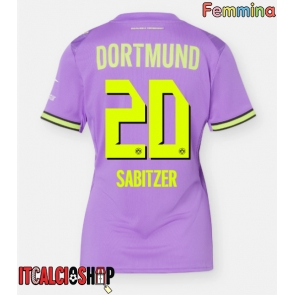 Borussia Dortmund Marcel Sabitzer #20 Terza Maglia Femmina 2026-27 Manica Corta